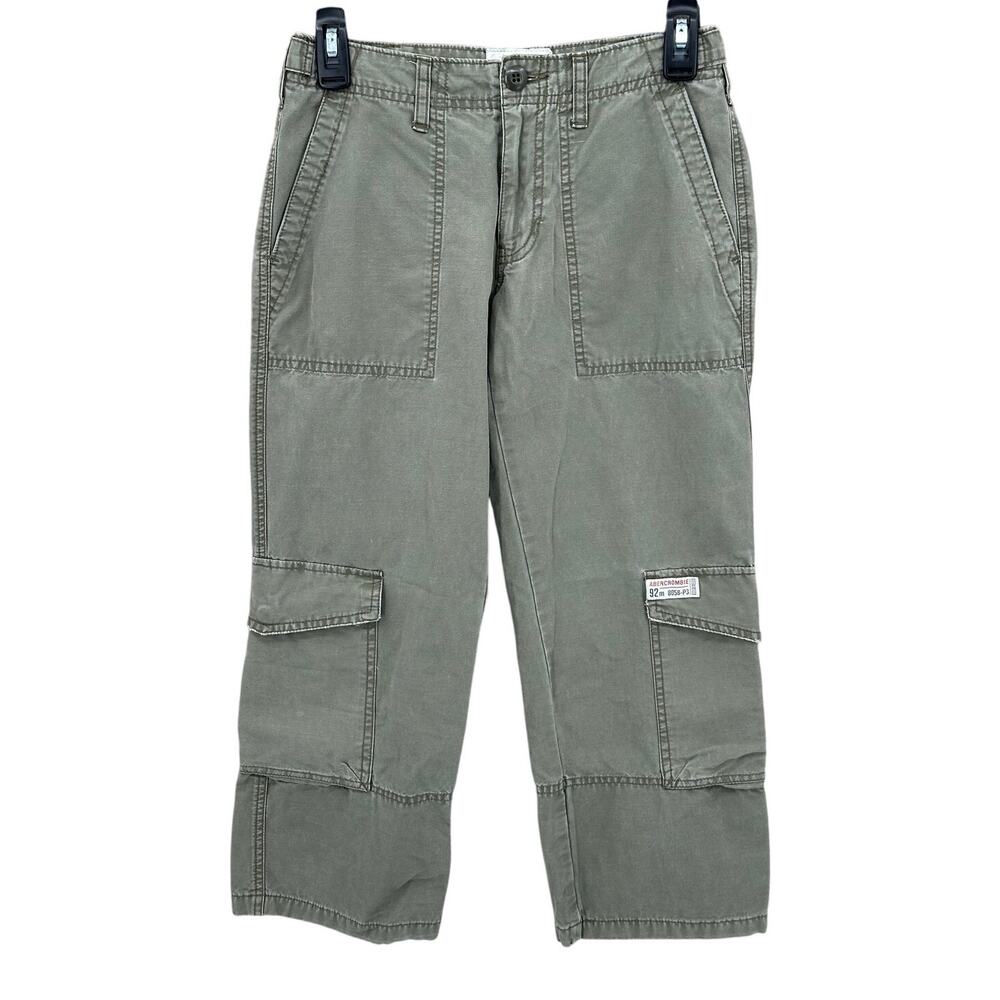 Abercrombie & Fitch Pants Womens 0 Military Paratrooper Issue Cargo Utility Y2K
